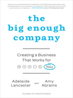 cover image of The Big Enough Company